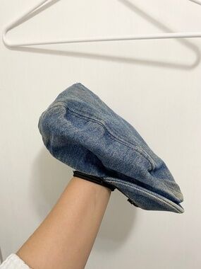 Deniim Flat Cap
